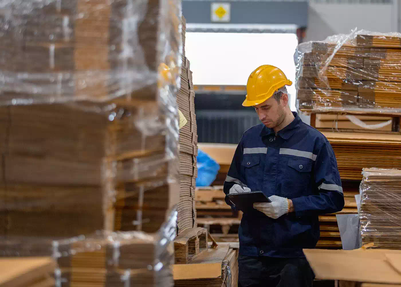 Professionista di magazzino per il deposito, il carico e la spedizione di merci da e per Verona e Padova